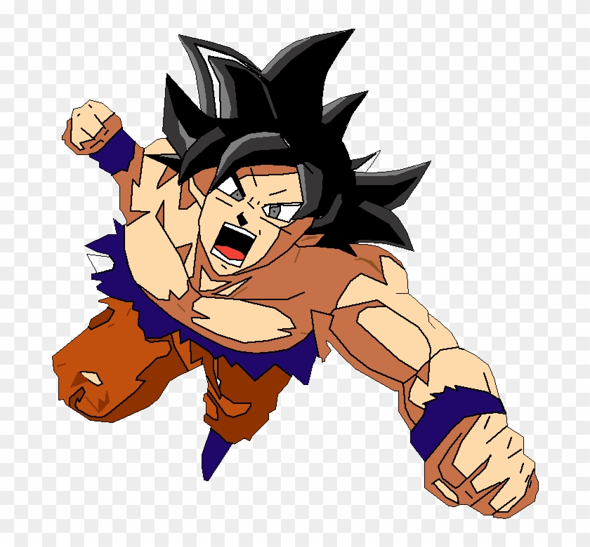 Dibujos De Goku De Ultra Instinto , Png Download - Goku Migatte No Gokui Hd Clipart #4759718