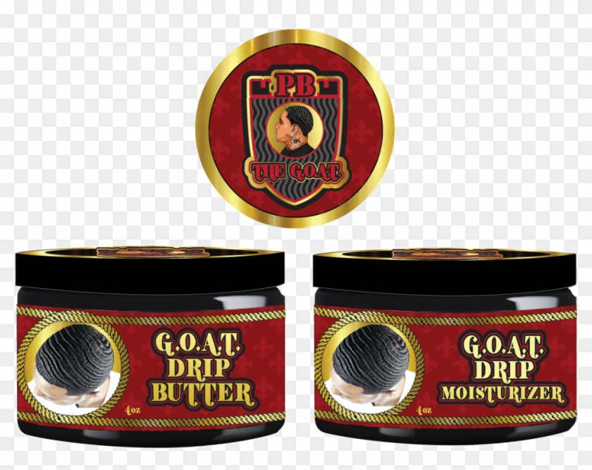 Goat Drip Butter & Moisturizer Duo ** Pb The Goat Merch - Goat Drip Butter Waves Clipart #4759775