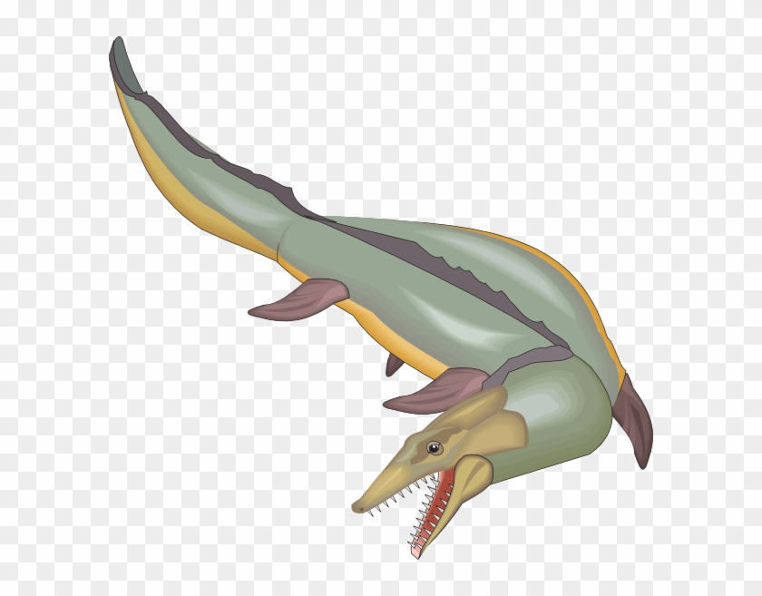 Small - Mosasaurus Clipart - Png Download
