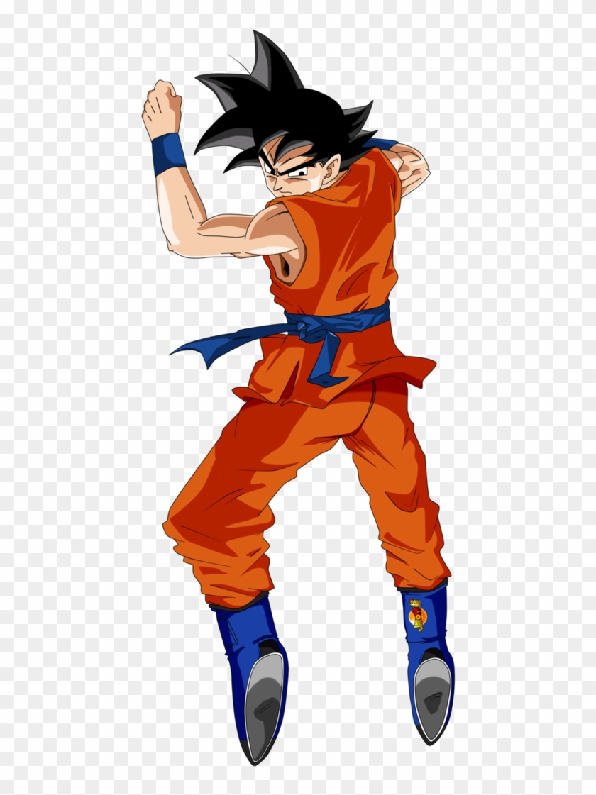 Goku Normal Dbs Png Download Goku Ataque Png Clipart Pikpng