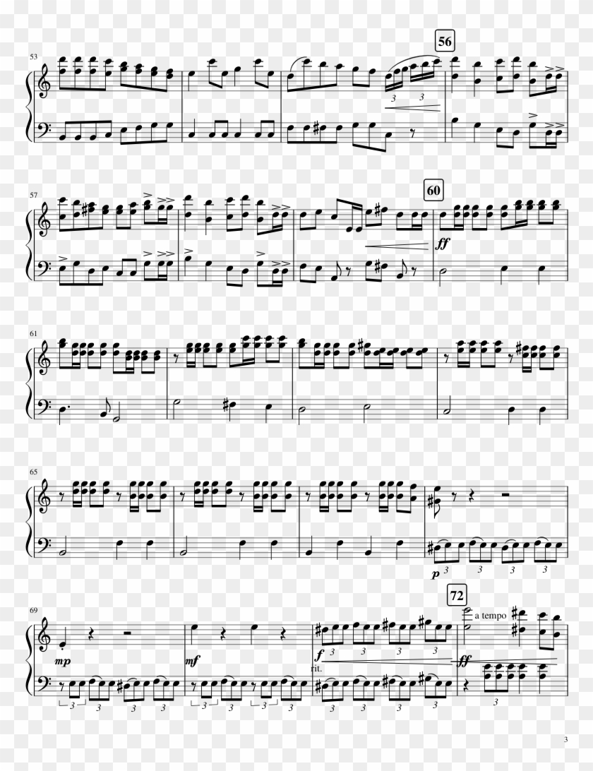 Marche Slav Sheet Music Composed By By Pyotr Ilyich - Del Shannon Runaway Music Sheet Pdf Free Clipart #4759940