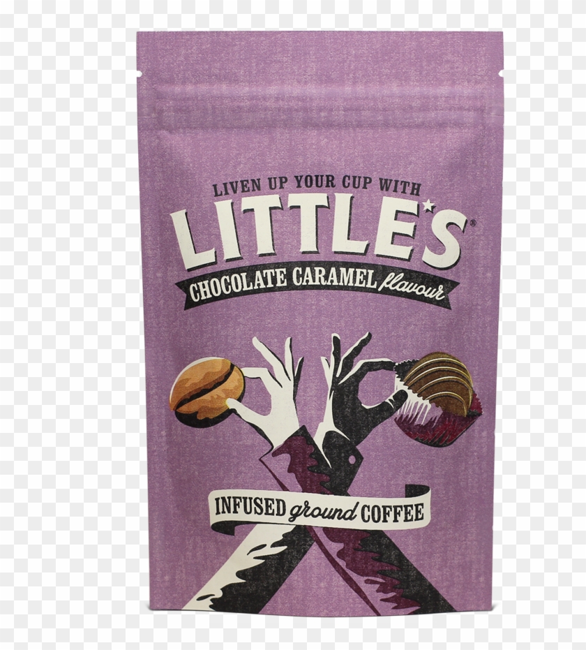 Chocolate Caramel Flavour Infused Ground Coffee - Little's Chocolate Caramel Infused Instant Coffee 50g Clipart #4759964