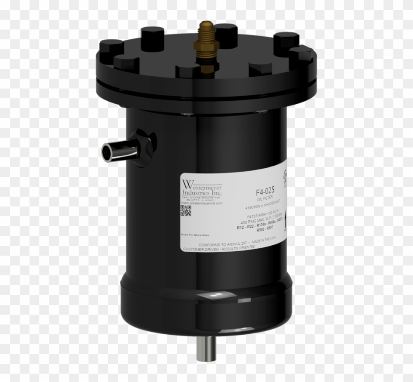 Serviceable Oil Filters - Cylinder Clipart #4760407