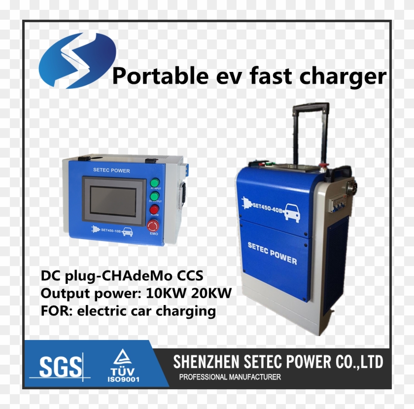 Chademo Dc Fast Charger For Nissan Leaf Setec - Ccs Combo 50 Kw Clipart #4760473