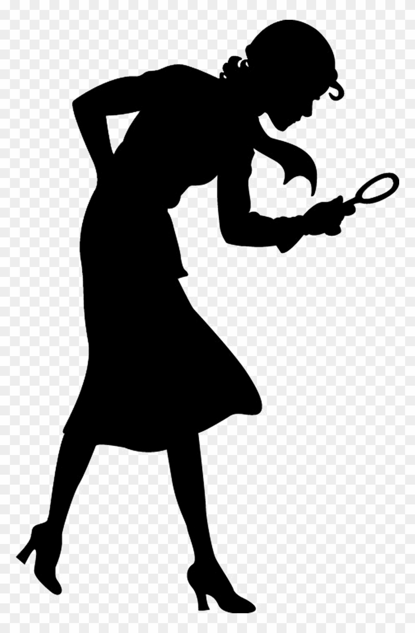 Vector Black And White Stock Basketball Silhouette - Nancy Drew Silhouette Clip Art - Png Download #4760541