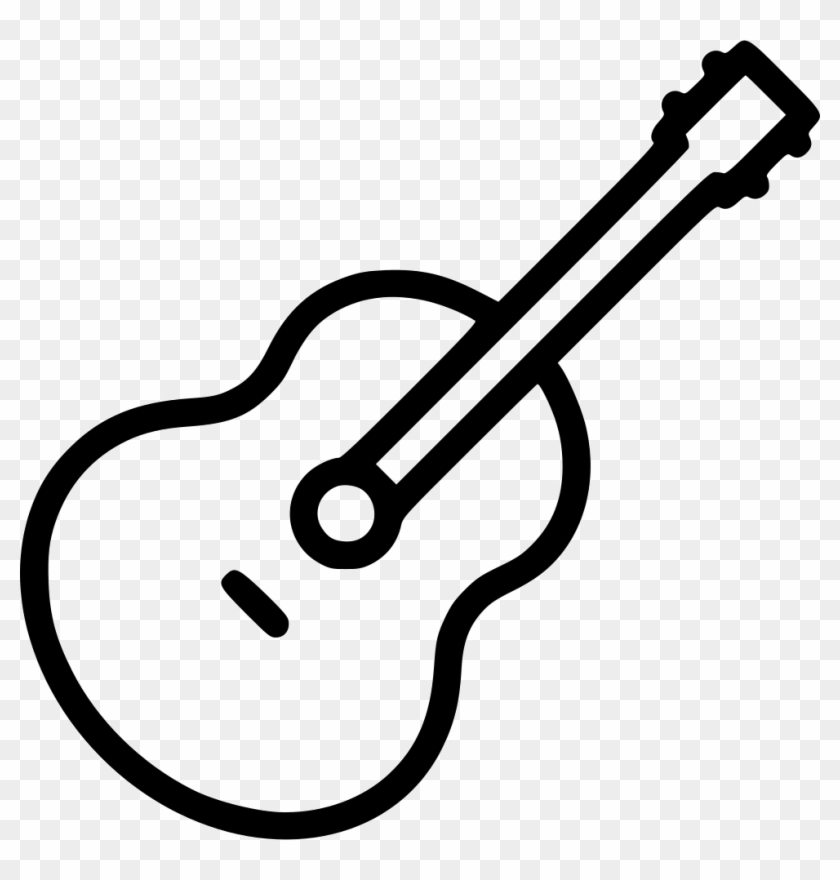 Png File Svg - Guitar Symbol Simple Clipart #4760674