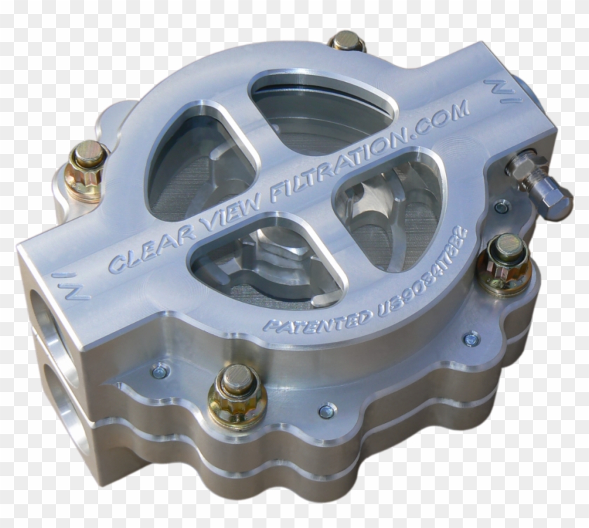 Clearview Filtration 4" Oil Filter - Bicycle Pedal Clipart