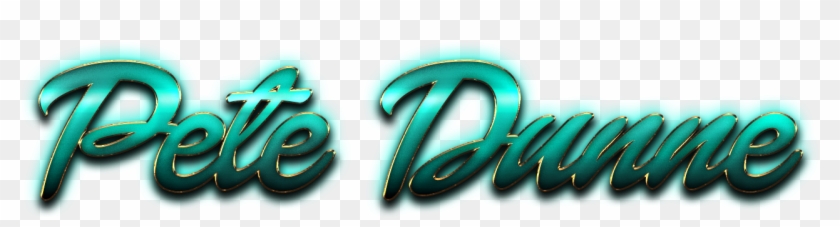 Pete Dunne Name Logo Png - Calligraphy Clipart