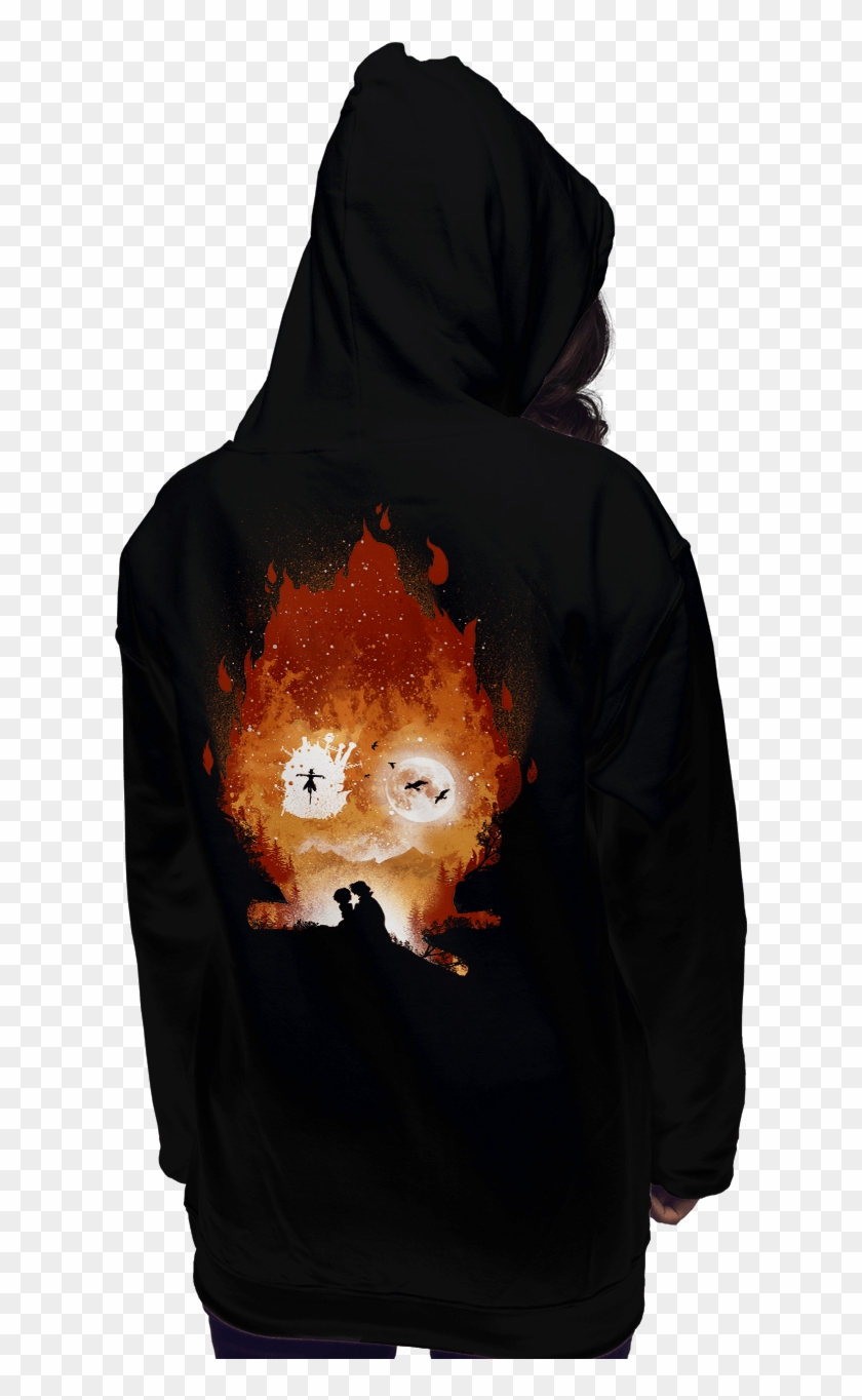 Midnight Calcifer - Hoodie Clipart