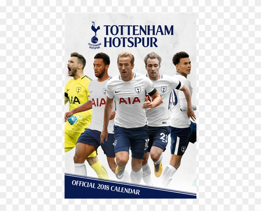 Tottenham Hotspur 2018 Calendar Spurs Shop, Calendar - Tottenham Hotspur Poster Clipart