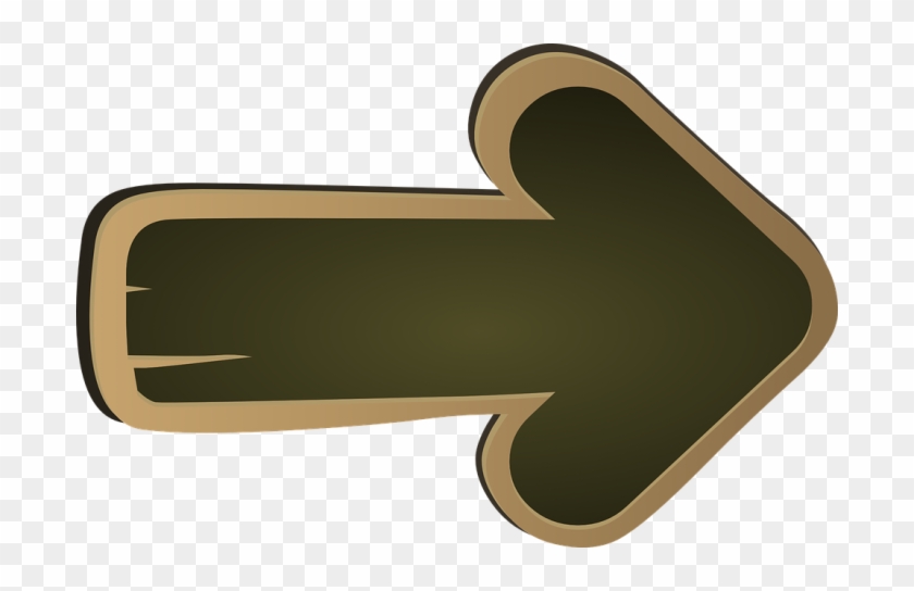 Arrow Board Png - Wood Arrow Cartoon Png Clipart