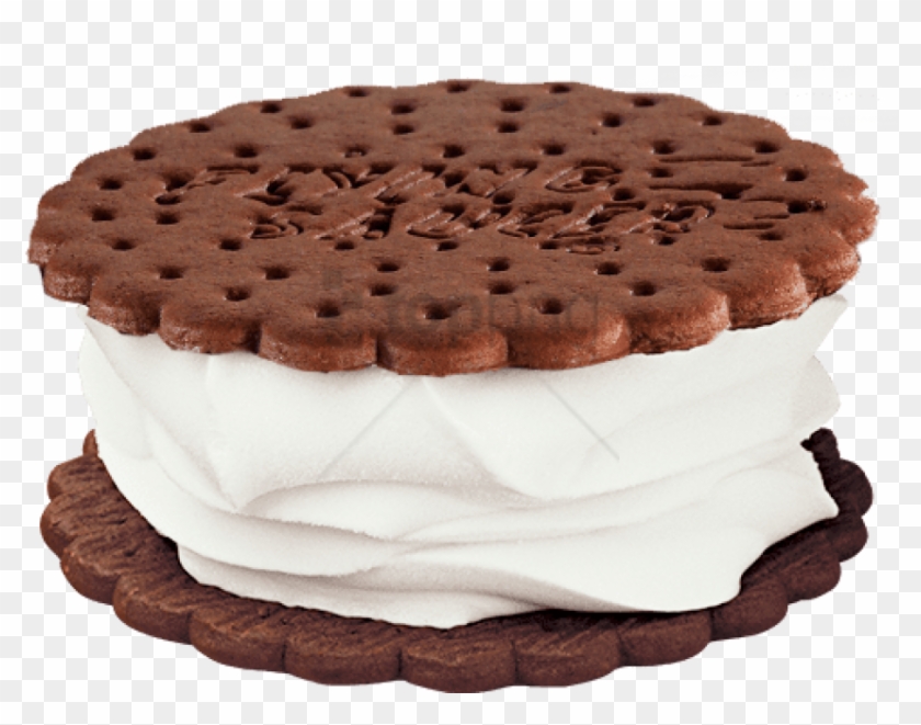 Carvel Ice Cream Sandwich Png Image With Transparent - Sandwich Cookies Clipart #4762378