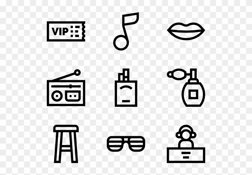 Night Party - Testimoni Icon Png Clipart #4762549