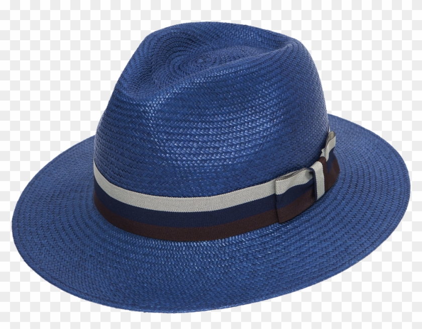 The Elliot Trilby Panama - Fedora Clipart
