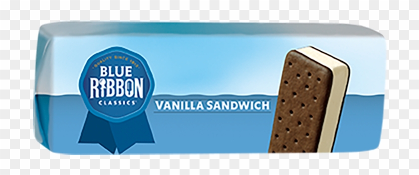 Ice Cream Sandwich Vanilla - Blue Ribbon Vanilla Sandwich Clipart