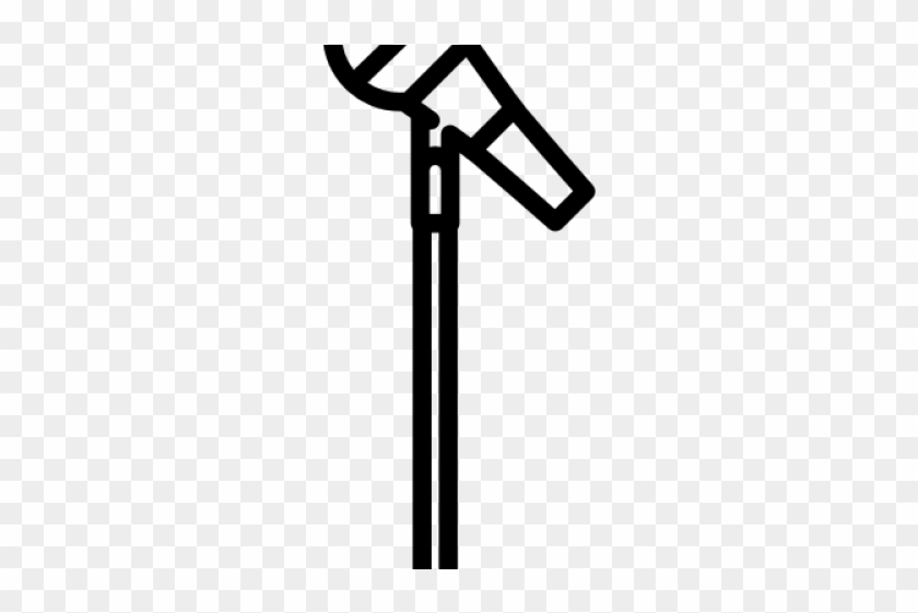 Microphone Clipart Standing - Png Download