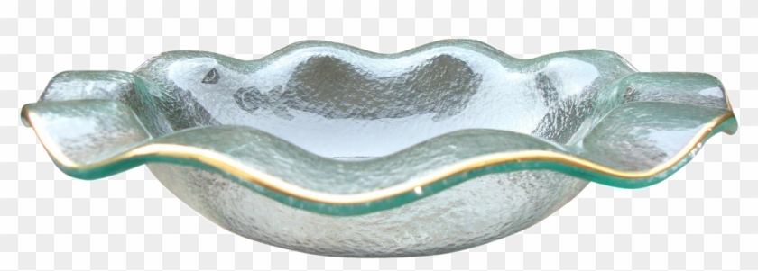 Transparent Bowl Wavy Glass - Ceramic Clipart