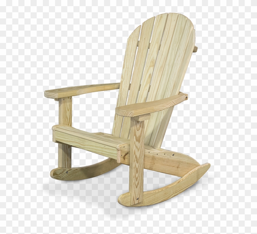 Ca2r Adirondack Rocker - Rocking Chair Clipart #4763429