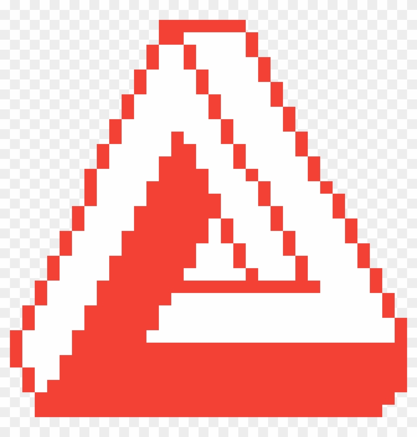 Penrose Triangle - Link The Legend Of Zelda 8 Bits Clipart