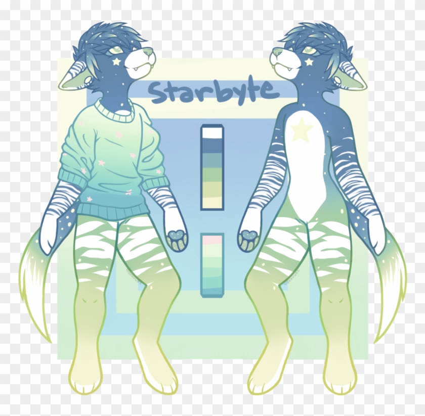 Doggo Starbyte Closed - Illustration Clipart