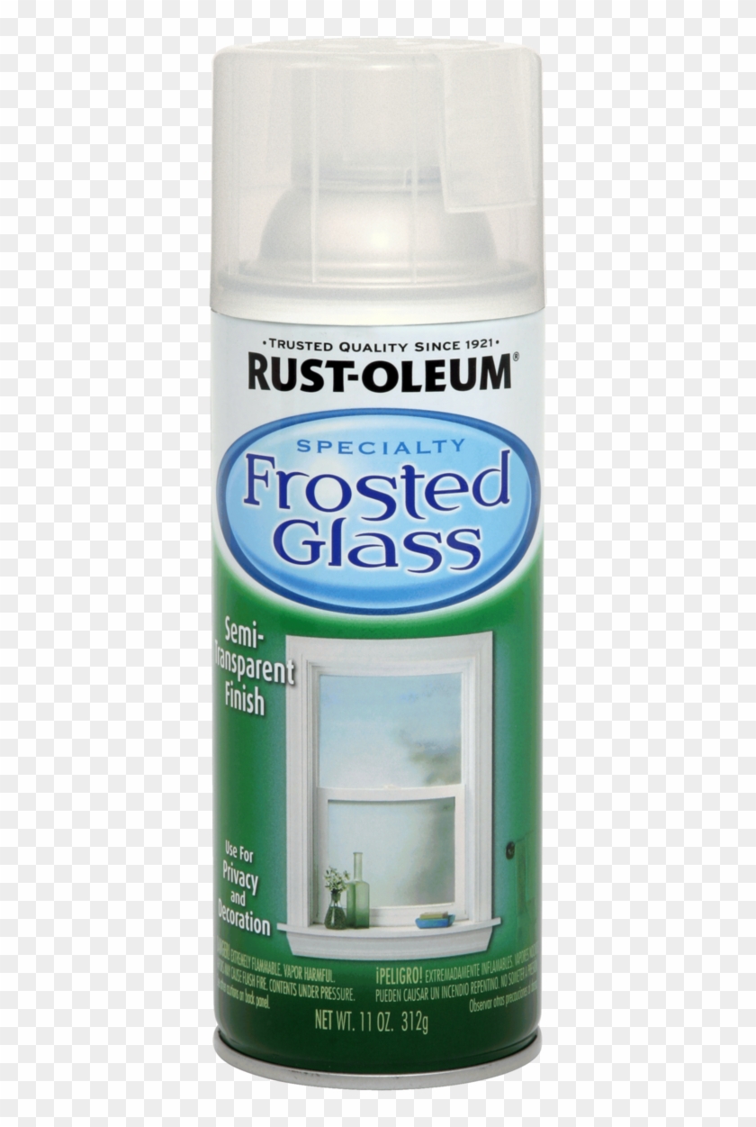 Rust Oleum 1903830 Frosted Glass 11 Ounce Spray, Frosted - Window Clipart
