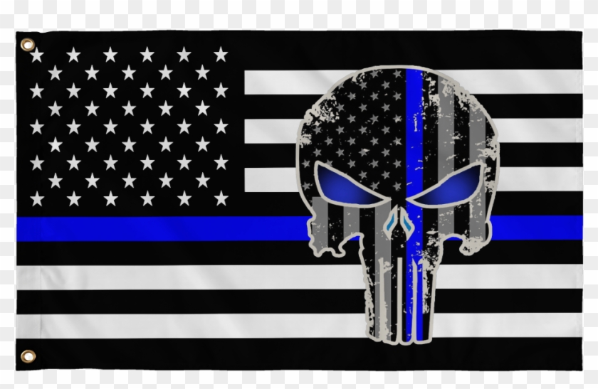 Thin Blue Line Flag Png - White Lives Matter Flag Clipart