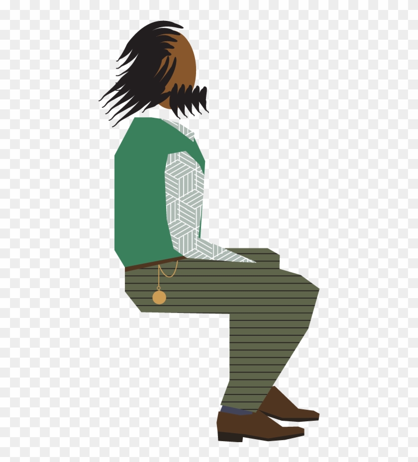 Archifunky - Sitting Clipart #4764414