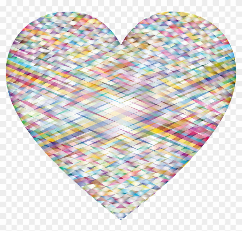 This Free Icons Png Design Of Geometric Heart 5 - Heart Clipart #4764543