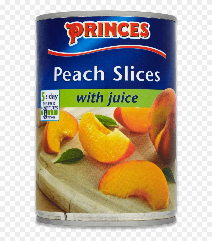 Princes Peach Slices With Juice - Peaches In Syrup Clipart #4764588