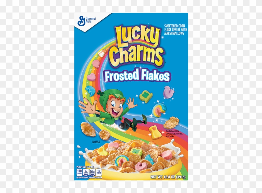 Lucky Charms Frosted Flake - Lucky Charms Frosted Flakes Clipart #4764594