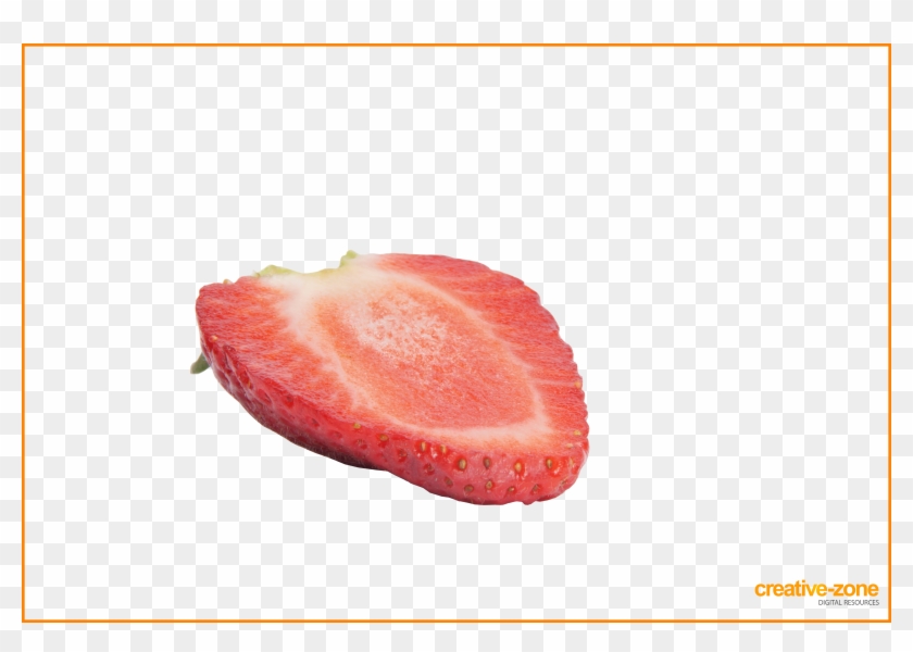 Strawberries Slices Png For Free Download - Sliced Strawberry Transparent Background Clipart