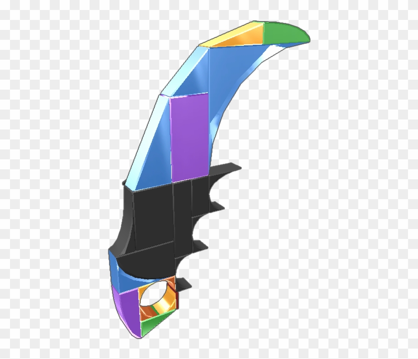 Karambit Fade - Collectable Clipart #4765103