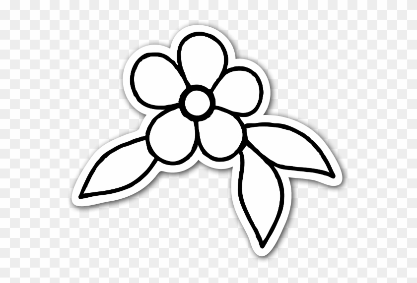 Simple Flower Ornament Clipart