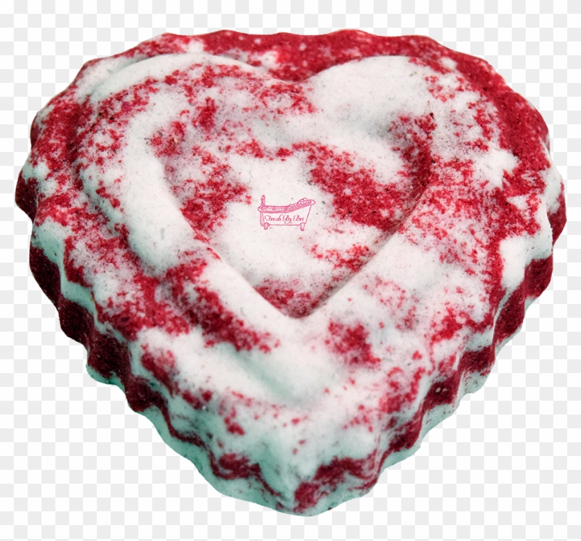 Heart Bath Bomb - Cupcake Clipart