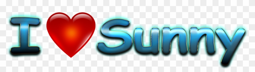 Sunny Love Name Heart Design Png - Ajay Pal Ka Name Ke Clipart