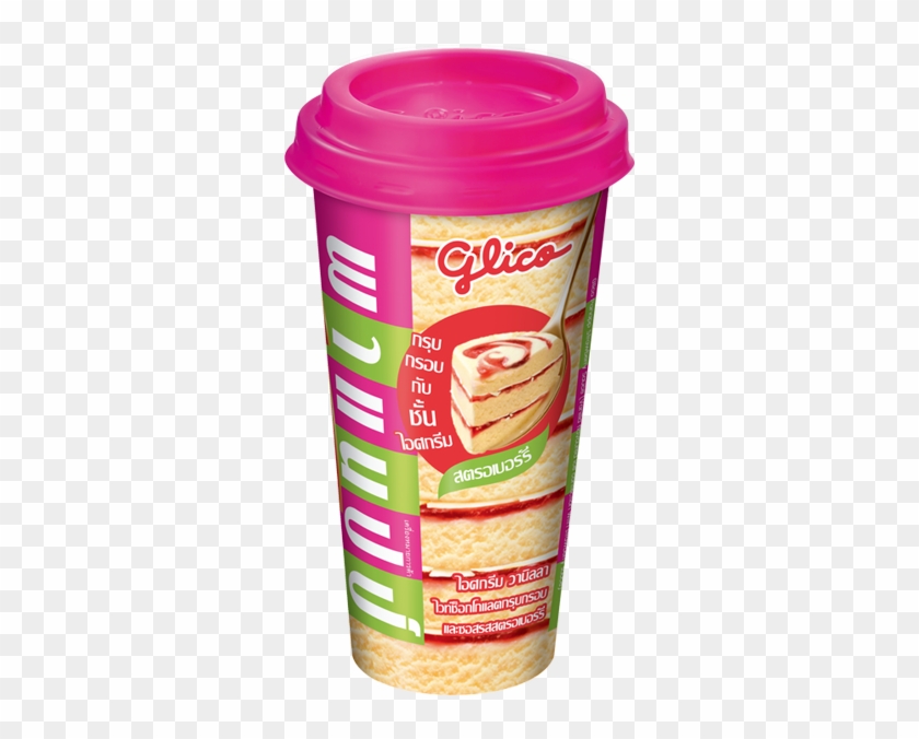 Panapp - Strawberry - Glico Clipart