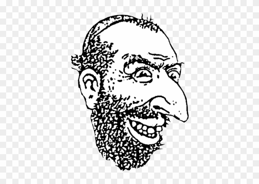 Jew Head - Jew Meme No Background Clipart