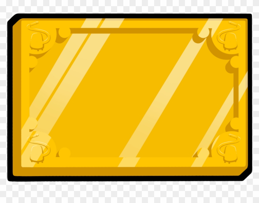 Golden Plaque For The Panda Shop - Sign Clipart #4766074
