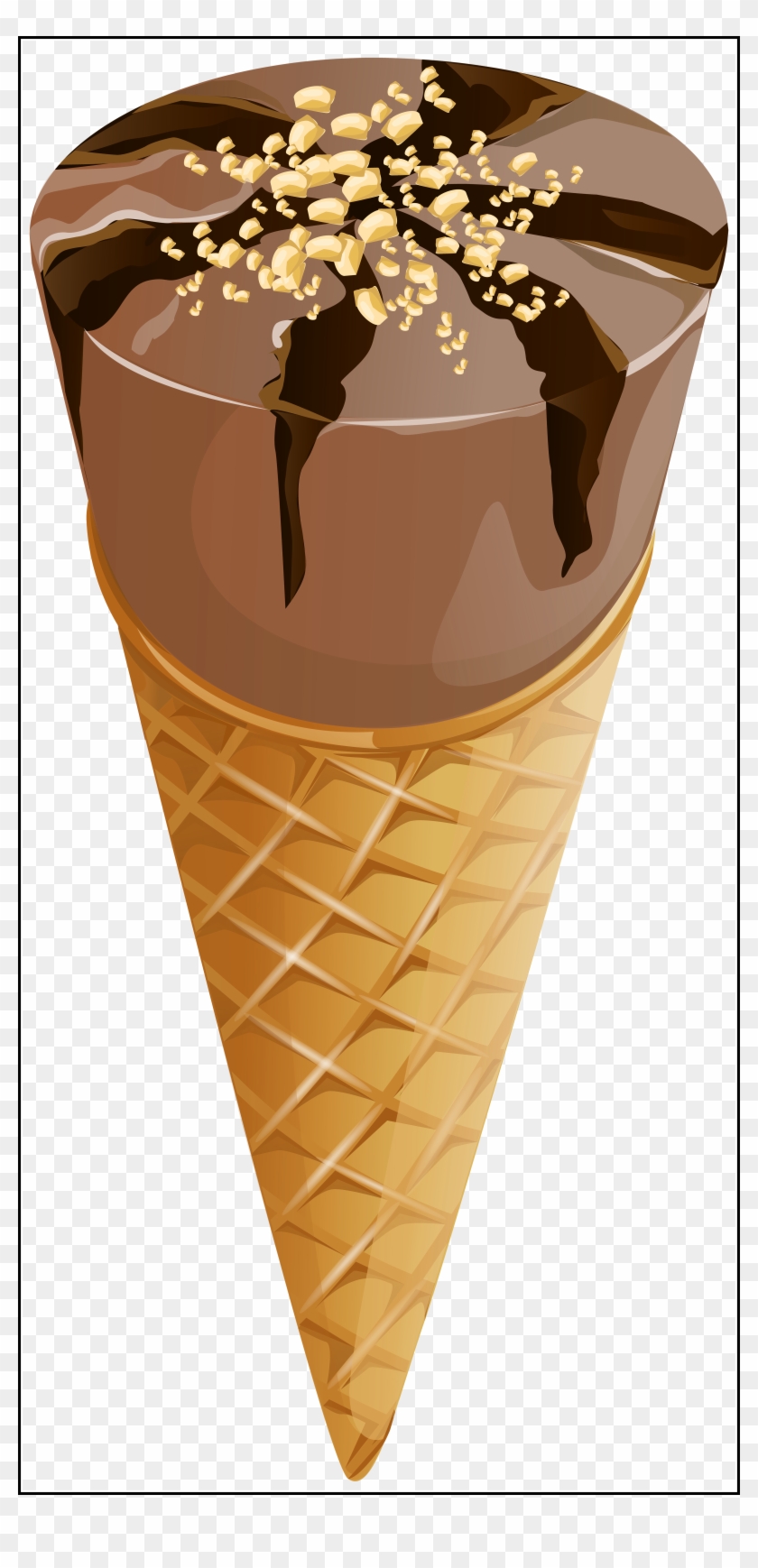 Incredible Chocolate Ice Cream Transparent Png Clip - Chocolate Ice Cream
