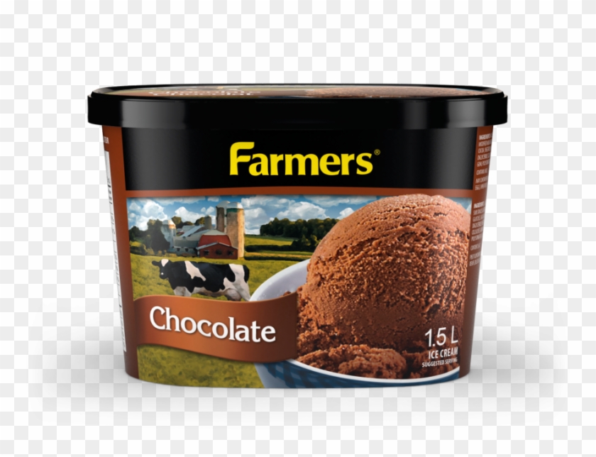 Chocolate Ice Cream - Farmers Ice Cream Clipart #4766852