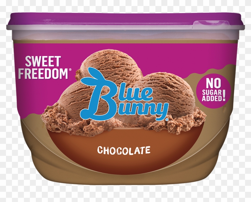 Sweet Freedom Chocolate Ice Cream - Blue Bunny Chocolate Ice Cream Clipart #4767008