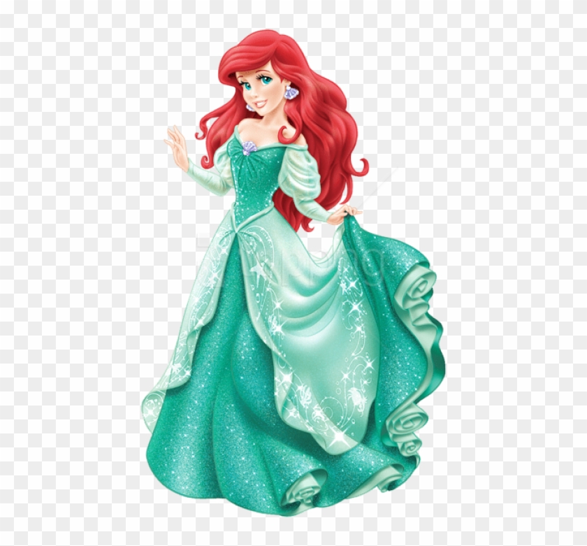 Download Transparent Princess Ariel Png Cartoon Clipart - Little Mermaid Princess Aurora