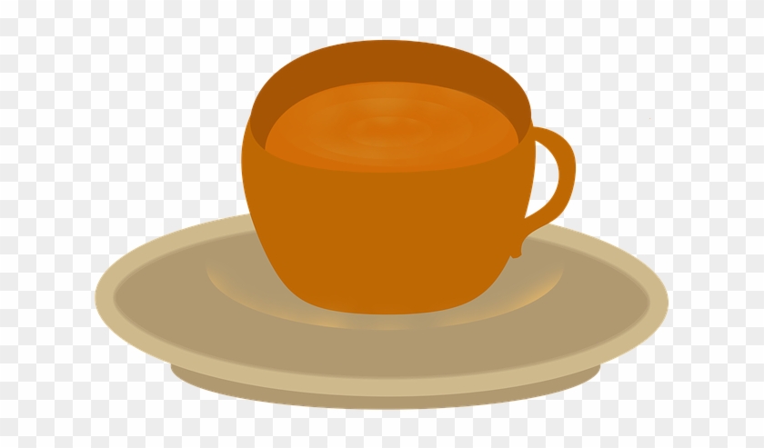 Cup Coffee Cup Plate Drink Breakfast Mug Plate - Saucer Clipart #4767339