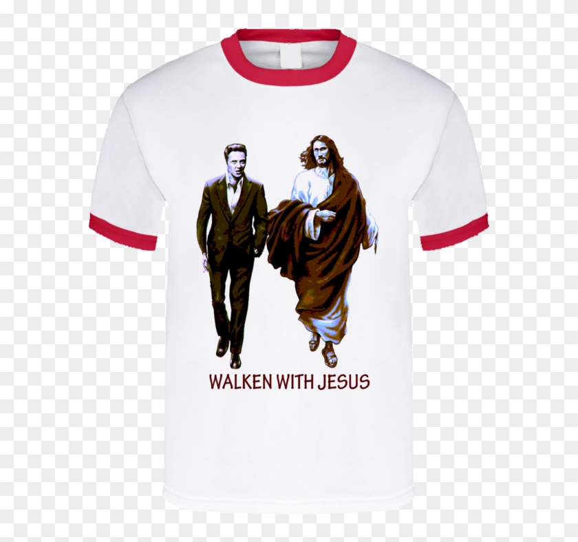 Walken With Jesus T Shirt Christopher Walken Jesus - Harvey Milk I Ll Never Go Back Clipart