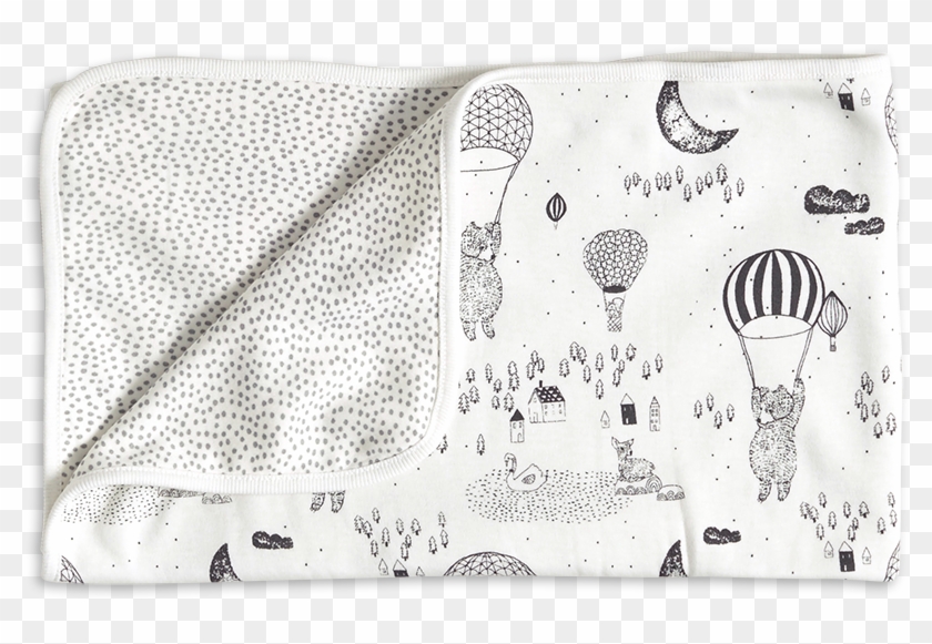 Baby Blanket, White, Newborn , Kids - ブランケット 北欧 ベビー Clipart