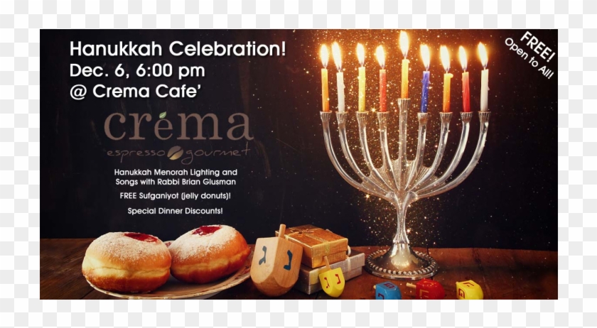 Hanukkahcrema - Shabbat Hanukkah Clipart