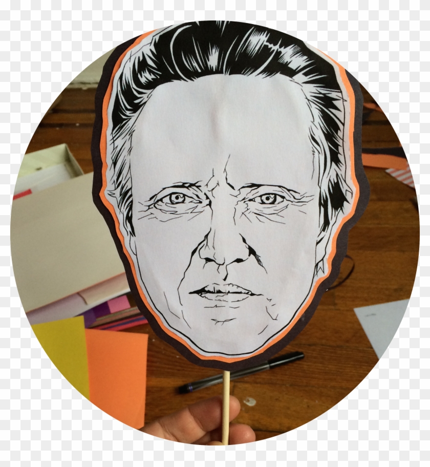 Chris Masks - Christopher Walken Mask Clipart