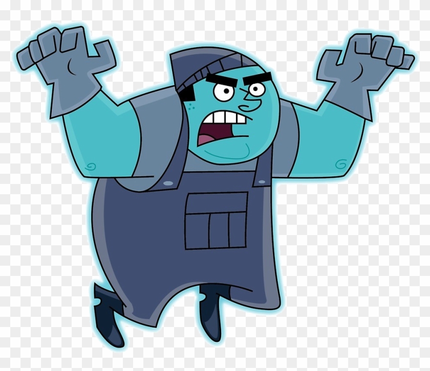 Box Ghost - Danny Phantom Fantasma De Las Cajas Clipart