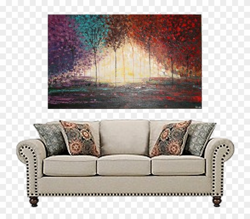 Palwasha Qazi Is A Canadian Abstract Artist Living - Raymond And Flanigan Sofas Clipart #4768136