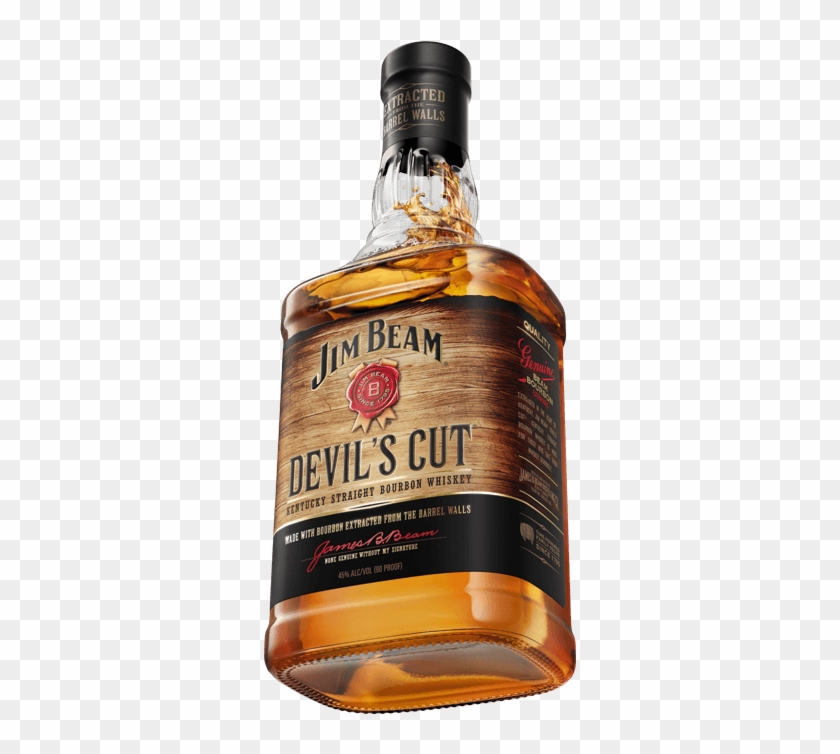 The Devil's Cut A Cheeky Whiskey From Jim Beam - Jim Beam Rye Cena Clipart #4768323